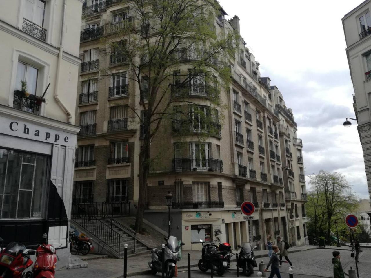Appartement Montmartre Chappe Paris Exterior photo
